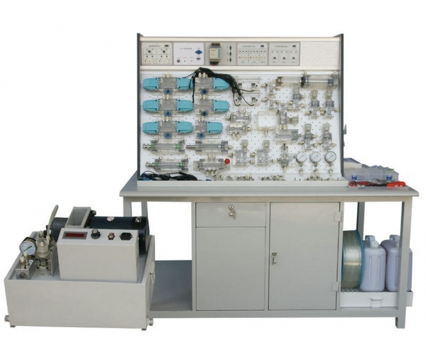 插孔式鐵桌液壓PLC控制實(shí)驗(yàn)臺(tái)