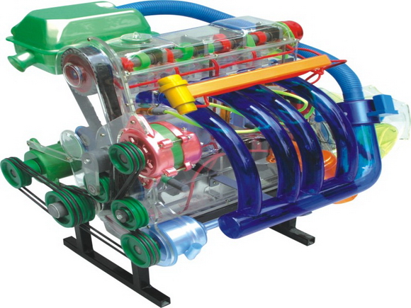 桑塔納轎車(chē)各部件教學(xué)模型