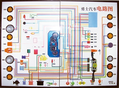 北汽勇士2022型汽車(chē)程控電教板