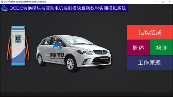 DC/DC與電機控制系統教學(xué)軟件