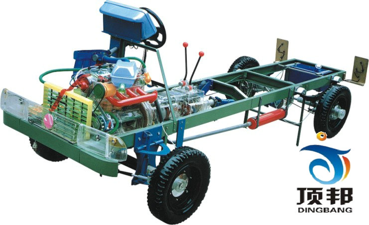 獵豹CJY2470型透明整車(chē)模型