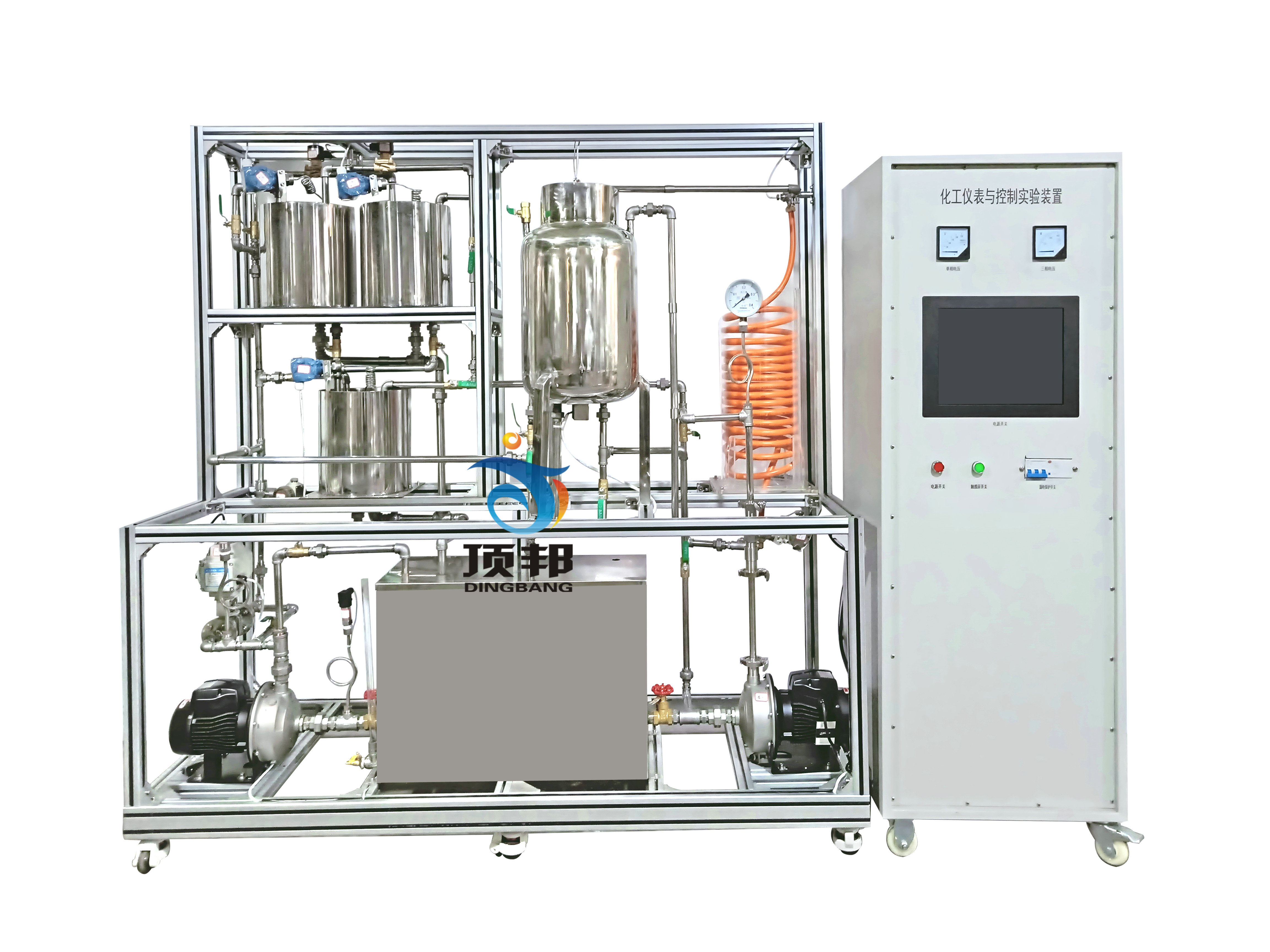 化工儀表與控制實(shí)驗(yàn)裝置(圖1) 化工儀表與控制實(shí)驗(yàn)裝置