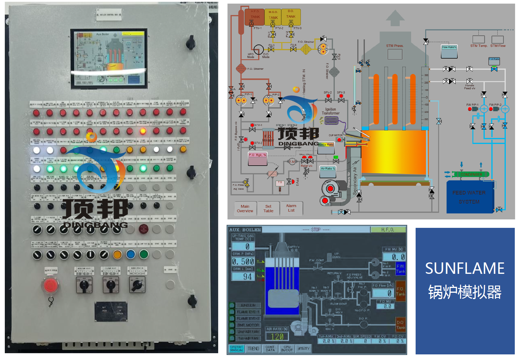 船用燃油輔鍋爐控制系統