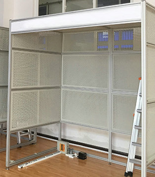 水暖電氣實訓裝置(圖1) 水暖電氣實訓裝置