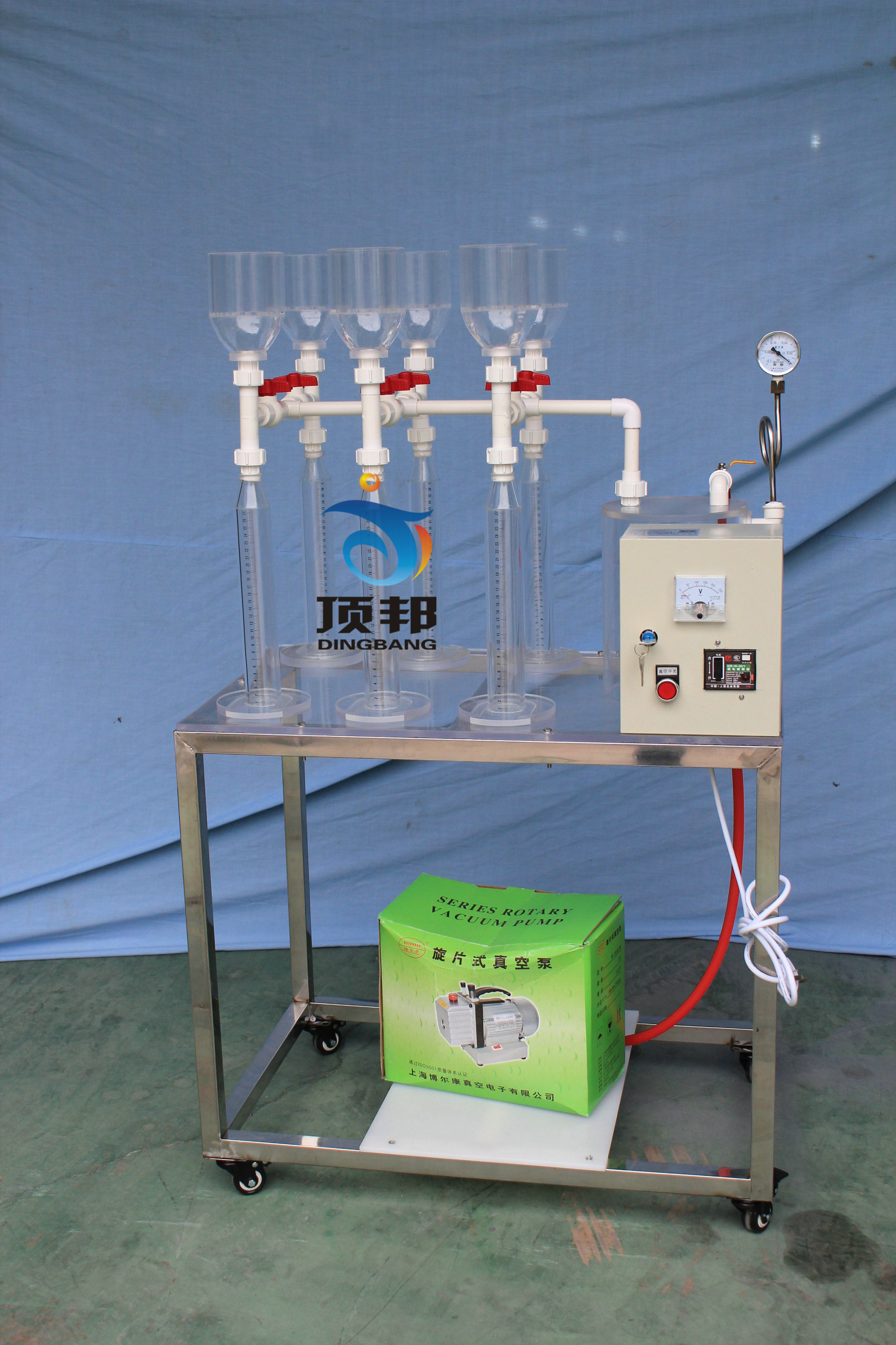 污泥比阻測(cè)定實(shí)驗(yàn)裝置,污泥比阻測(cè)定實(shí)驗(yàn)設(shè)備(圖1) 污泥比阻測(cè)定實(shí)驗(yàn)裝置