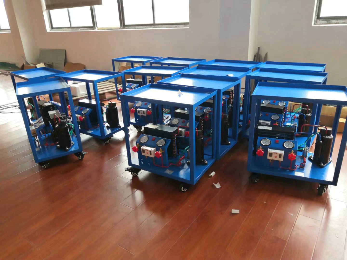 空調加壓、抽真空、制冷劑回收實(shí)訓裝置