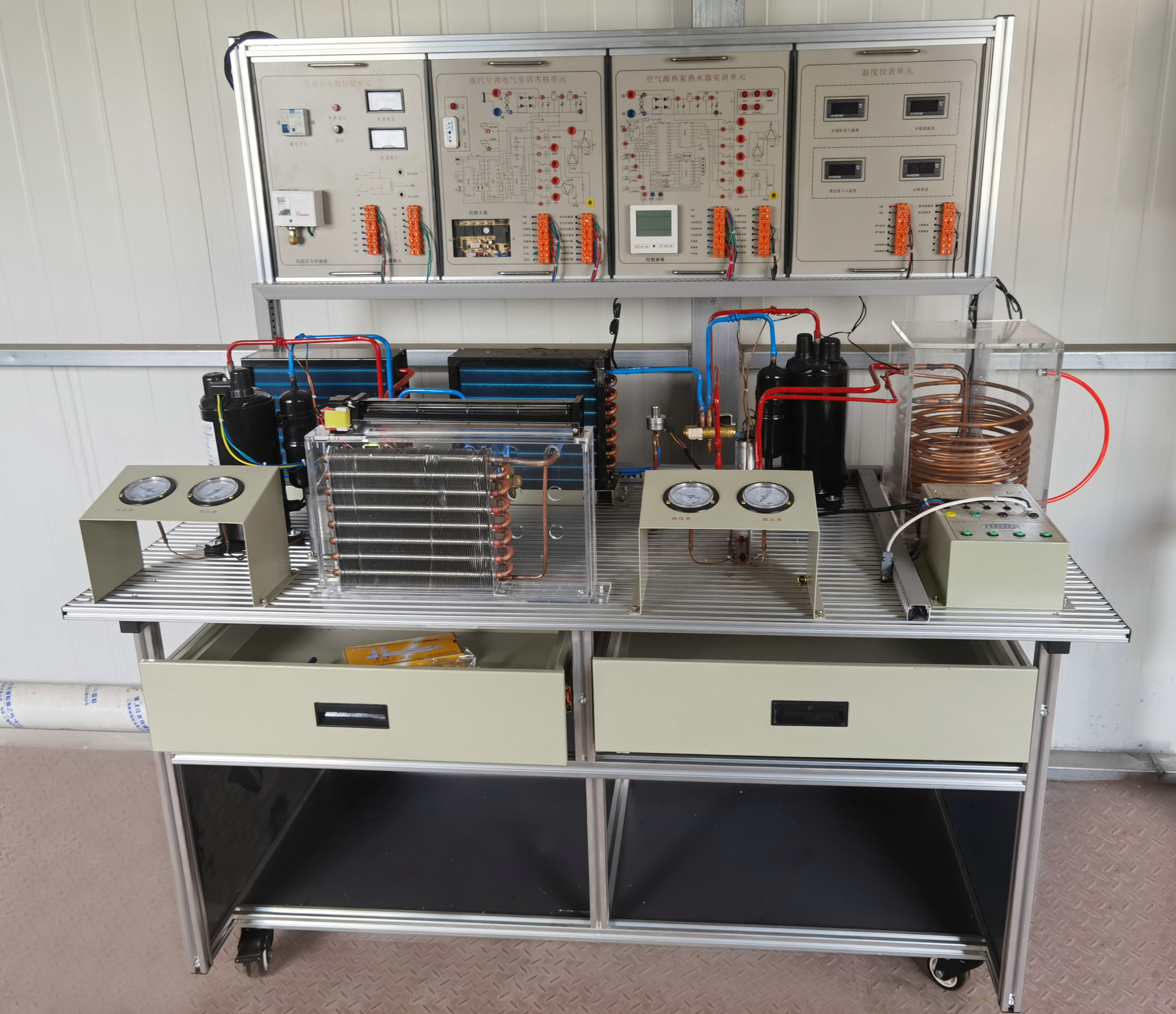 現代制冷與空調系統技能實(shí)訓設備