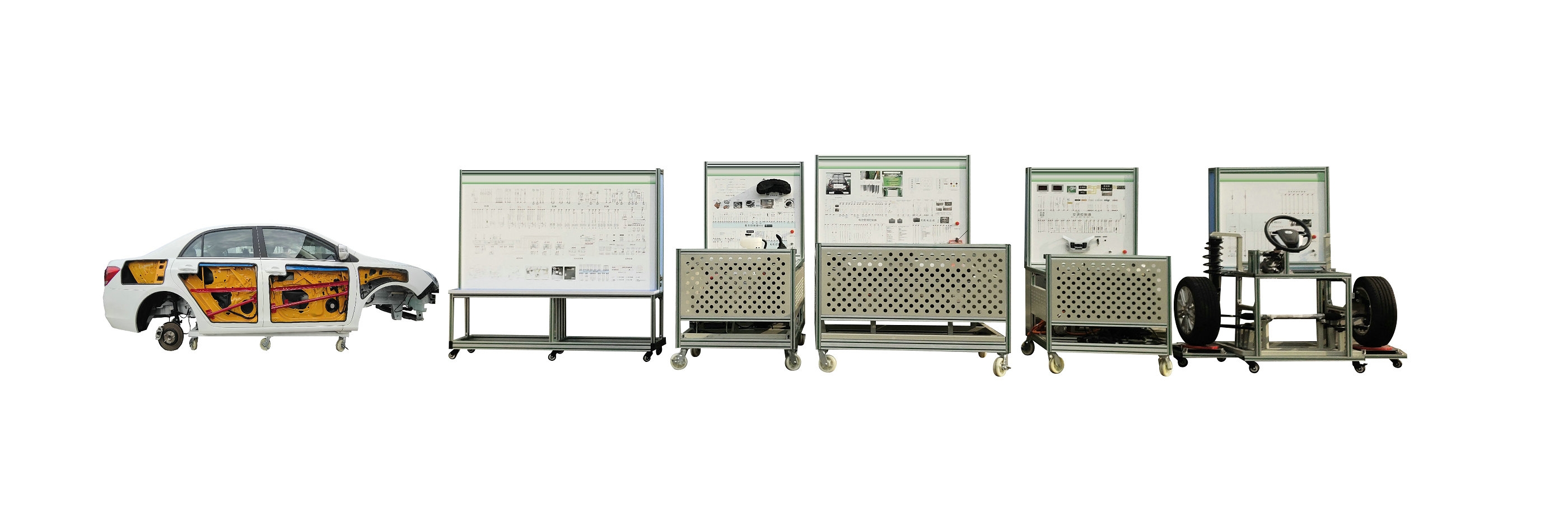純電動(dòng)汽車(chē)一站式實(shí)訓系統(比亞迪E5)