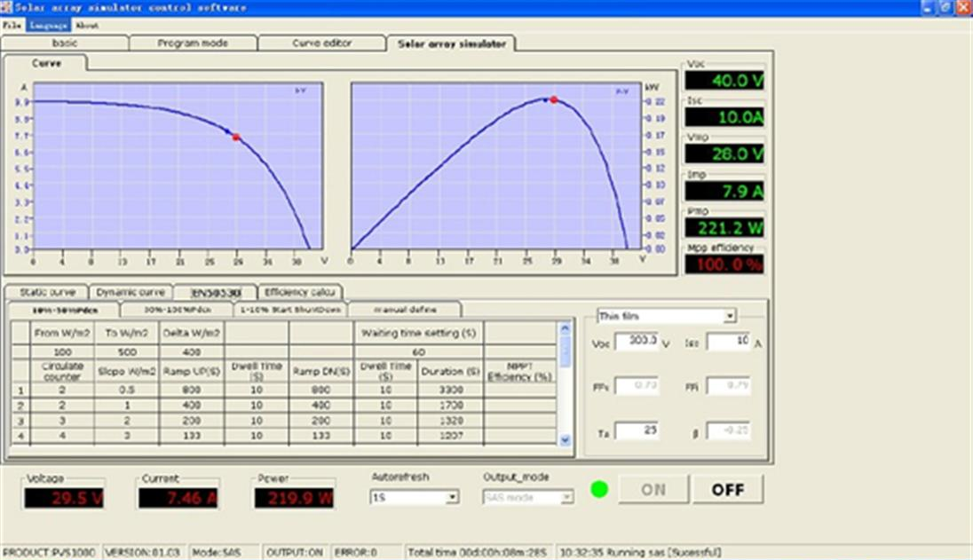 淺談太陽(yáng)能光伏發(fā)電技術(shù)實(shí)訓中心的建設(圖2) MPPT追蹤圖