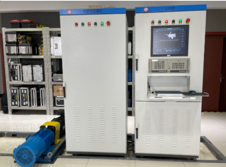 雙饋風(fēng)力發(fā)電實(shí)驗(yàn)系統(tǒng)(圖1) 雙饋風(fēng)力發(fā)電實(shí)驗(yàn)系統(tǒng)