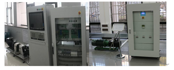 雙饋風(fēng)力發(fā)電實(shí)驗(yàn)系統(tǒng)(圖5) 雙饋風(fēng)電實(shí)驗(yàn)系統(tǒng)現(xiàn)場圖