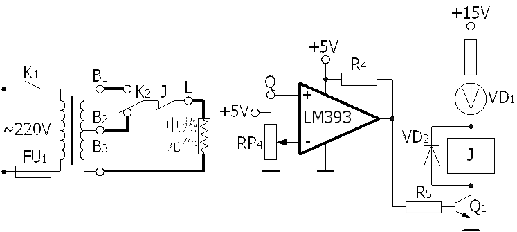 溫度傳感器及溫度控制實(shí)驗(yàn)(AD590)(圖7) 溫度傳感器及溫度控制實(shí)驗(yàn)(AD590)(圖7)