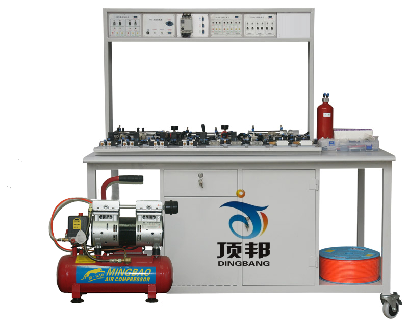 工程液壓氣動(dòng)PLC綜合控制實(shí)驗(yàn)臺(tái)(圖1) 氣動(dòng)PLC控制面