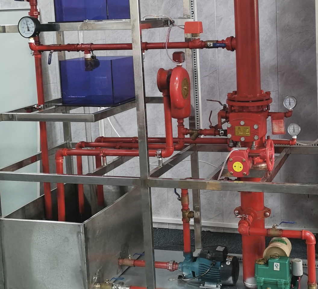 智能消防系統(tǒng)實(shí)訓(xùn)裝置(圖3) 智能消防系統(tǒng)實(shí)訓(xùn)裝置細(xì)節(jié)