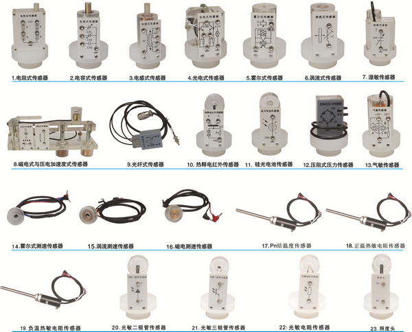 檢測與轉換技術實訓裝置(32種傳感器)(圖5) 傳感器模塊