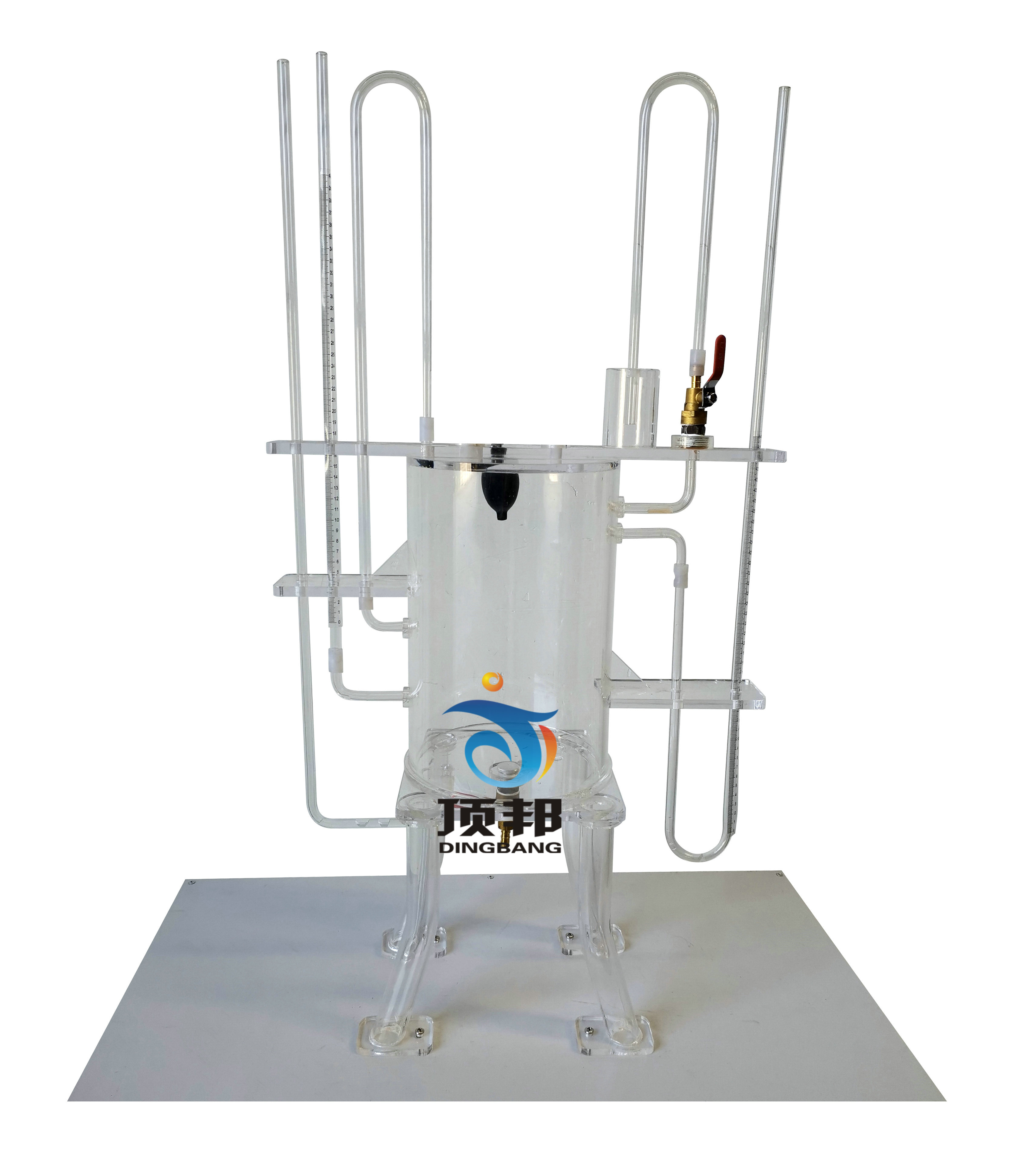 臺式靜水壓強(qiáng)實驗裝置(圖1) 臺式靜水壓強(qiáng)實驗裝置