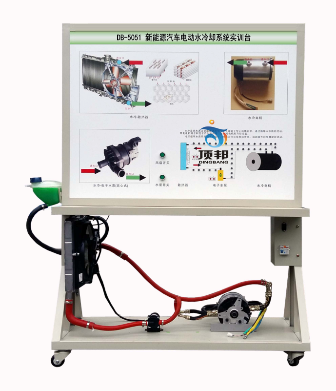 新能源汽車電動水冷卻系統(tǒng)實訓(xùn)臺(圖1) 新能源汽車電動水冷卻系統(tǒng)實訓(xùn)臺