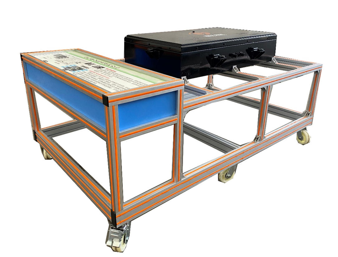 知豆D1動(dòng)力電池包分解與組裝實(shí)訓臺