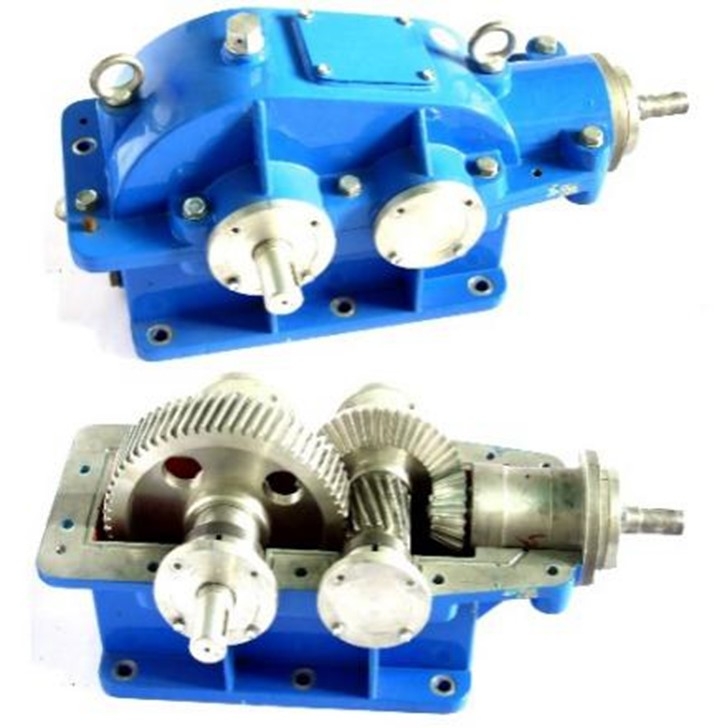 拆裝用大型減速器模型(圖4) 拆裝用單級圓錐齒輪減速器