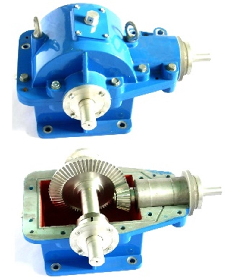 拆裝用大型減速器模型(圖5) 拆裝用單級圓柱齒輪減速器