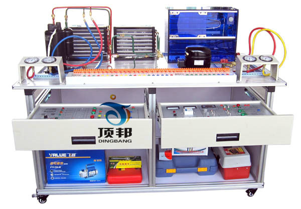 現(xiàn)代制冷與空調系統(tǒng)技能實訓裝置(圖1) 現(xiàn)代制冷與空調系統(tǒng)技能實訓裝置