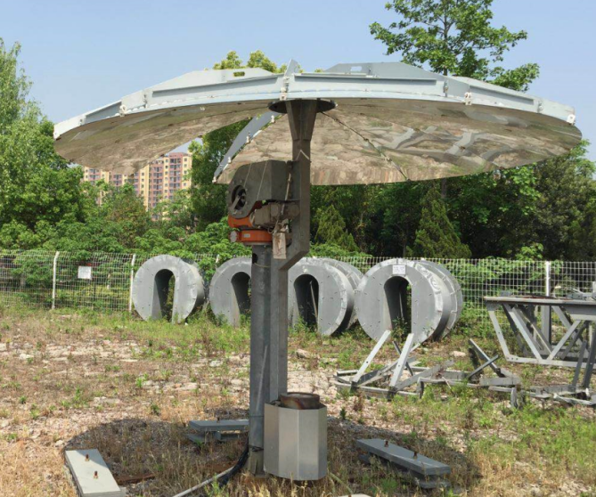 碟式(斯特林)光熱發(fā)電實(shí)訓系統(圖5) 碟式集熱器支架